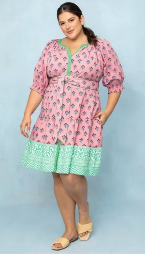 Printfresh x Pencil & Paper Co. Vineyard Walks Dress in Triple Crown thumbnail 1