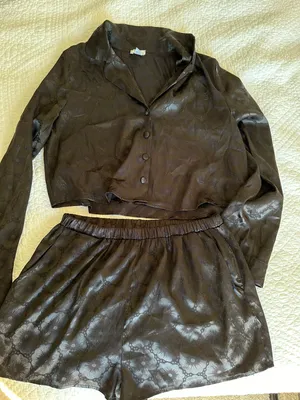 Forever 21 Silk PJ Set thumbnail 1