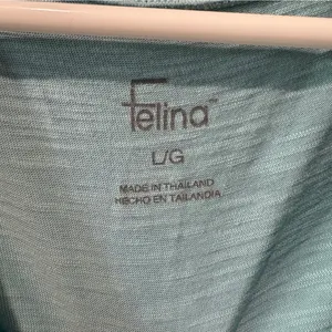 Felina Sky Blue V-Neck Short Sleeve Tee thumbnail 3