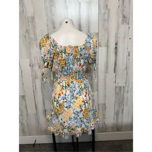 Floral dress Yellow Size M thumbnail 2