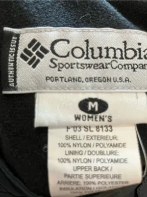 Columbia Vintage Snow Ski Pants grey Nylon Medium Snowboard Outdoor thumbnail 2