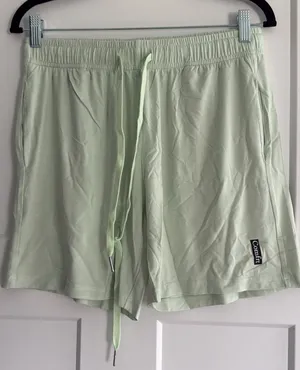 Comfrt Medium Cloud Shorts in Mint Green thumbnail 2