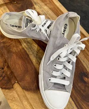 Converse Chuck Taylor All Star Dainty Low Top Grey Sneakers 163181F Mens 7 Wos 9 thumbnail 1