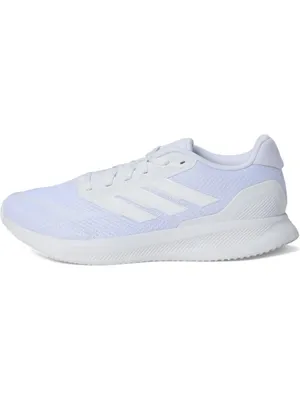 Adidas Run Falcon 5 Running Shoes Triple White-Cloud White Mens Size 10 NIB thumbnail 4