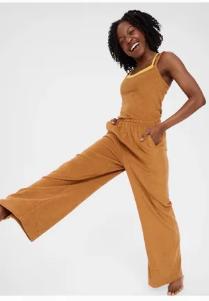 OFFLINE By Aerie Summer Lights Terry Jumpsuit thumbnail 1