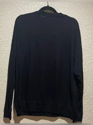 Alo Soho Pullover Crewneck Sweatshirt Pre Washed Live in, distressed Look S thumbnail 5
