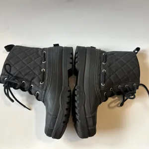 Sperry Top-Sider Womens 8 Gosling Waterproof Duck Boots Black Quilted STS83693 thumbnail 2