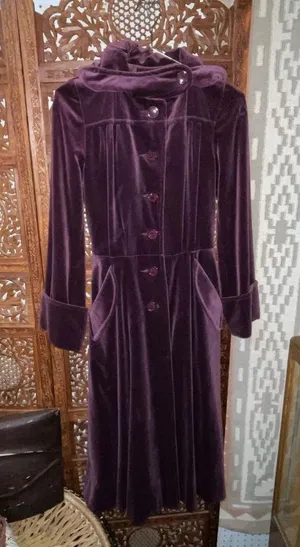 Authentic Vintage Purple Velvet Jacket Size XS thumbnail 1