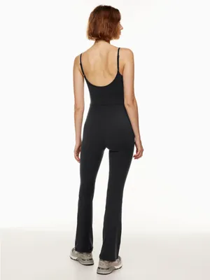 Aritzia Wilfred Free Divinity Kick Flare Jumpsuit 2XS / XXS Black One Piece thumbnail 3