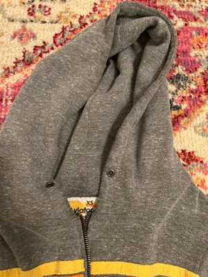 Aviator Nation Grey Zip-Up Hoodie thumbnail 5