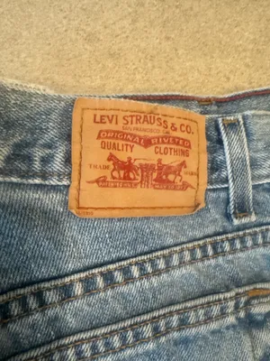 Levi's Light Blue 550 Jeans thumbnail 4