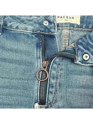 PacSun Denim Skirt Zip Size 28 thumbnail 4