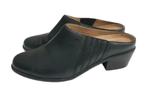 VIONIC Joy Nellie Orthopedic Mules Slip On Comfort Heel Black Size: 9 thumbnail 2