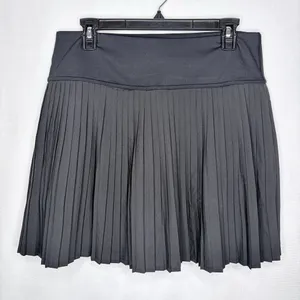 Quince Black Court Sport Pleated Tennis Mini Skirt thumbnail 4