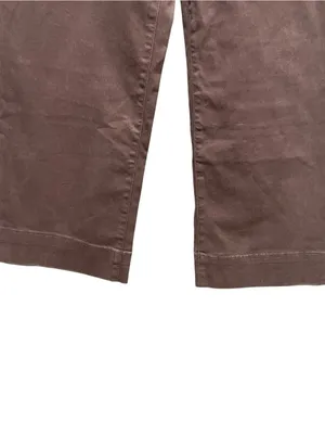 Bagatelle Collection Wide Leg Cropped Pants High Rise Brown Women’s Size 6 NWT thumbnail 2