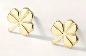 Boutique Elegant and Sexy Clover Leaf Stud Earrings thumbnail 1