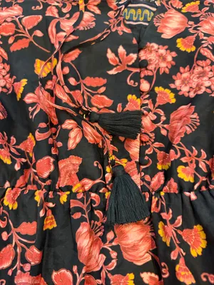 NWT- Alice + Olivia 'Sedona' Floral Mini-Dress, Fall Into You - Size 8 - C30-104 thumbnail 5