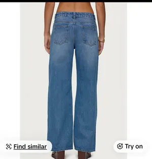 Edikted Ery mid rise baggy jeans  thumbnail 3