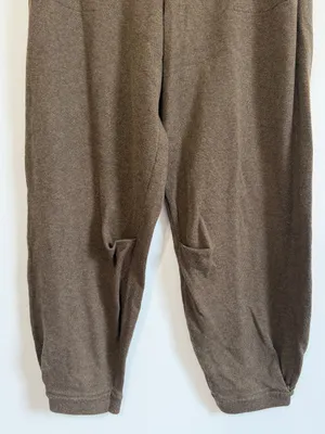 Free People Beach Barrel Jogger Sweatpants Size Small Brown Oversized Fall Boho thumbnail 4