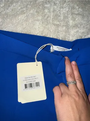 NWT Peppermayo Cobalt Blue Mini Skirt thumbnail 2