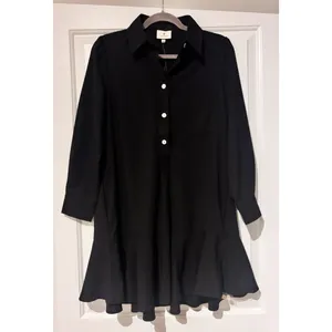 Tuckernuck Callahan crepe shirt dress thumbnail 2
