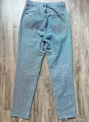 PacSun Light Blue Ultra High Waisted Slim Fit Mom Jeans Size 26 thumbnail 9