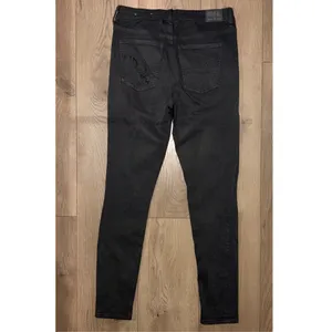 Pre-Owned American Eagle Super Hi-Rise Jegging Next Level Stretch Black Size 8 thumbnail 2