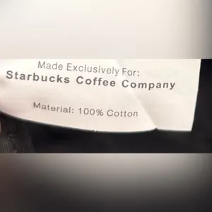Starbucks Black Cap with White Logo thumbnail 4