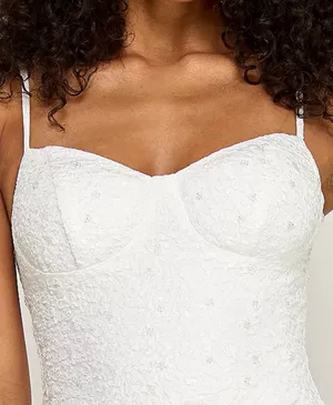 White B Darlin Homecoming Dress thumbnail 5