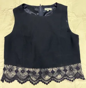 Blouse With Flower Detailing Multi Size M thumbnail 3