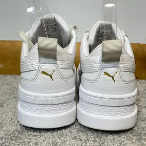 Puma Women's White Leather‎ Mayze Classic Sneakers Size 7 thumbnail 5