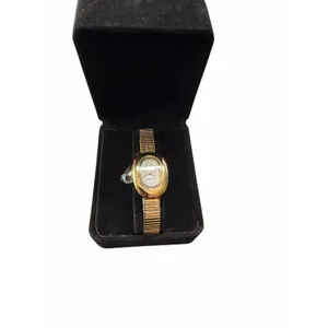 NWOT Heaven Mayhem Gold Tone Oval Watch thumbnail 8