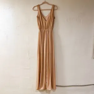 Show Me Your Mumu Kendall Maxi Dress in Dusty Blush Crisp Small thumbnail 4