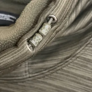 The North Face Womens Olive Green Cowl Neck Fleece Pullover Sweatshirt Small thumbnail 4