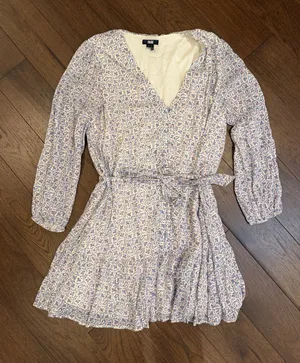 PAIGE Marlyn Belted Dress Exclusive Size 10 - C30-144 thumbnail 1