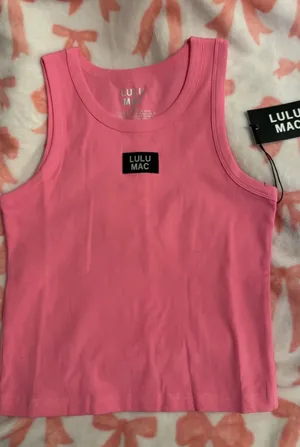 Lulu Mac Tank Top Pink thumbnail 1