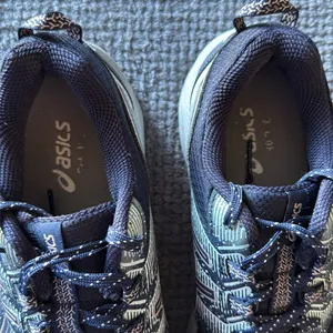 ASICS Gel Venture Navy Pink White Women's Trail‎ Running Sneakers Size 9 thumbnail 5
