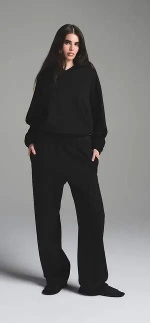 Skims cotton fleece classic pull over hoodie thumbnail 1