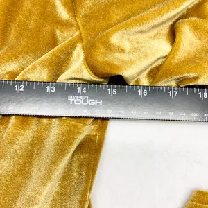 Baltic Born Velvet Wrap Maxi Dress Women Sz L Gold Flutter Sleeve Wedding Formal thumbnail 4