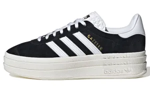Adidas Gazelle Sneakers black and white thumbnail 1