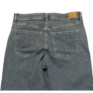 American Eagle Jeans Womens Size 10 Baggy Straight High Rise Pinstripe 32x28 thumbnail 10