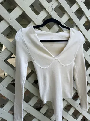 Free People Meg Seamless V-Neck Long-Sleeve Bodysuit thumbnail 6