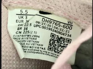 Nike Dunk Low Sneakers shoes Triple Pink GS Youth Size 5.5Y Women 7 DH9765-600 thumbnail 7