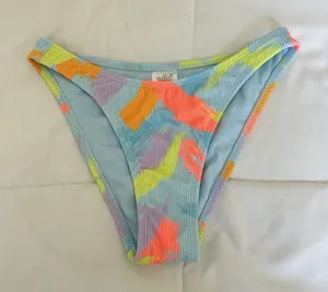 Wild Fable Paint Splat Blue Bikini Bottom Swimsuit‎ Womens XS Beach Summer thumbnail 1