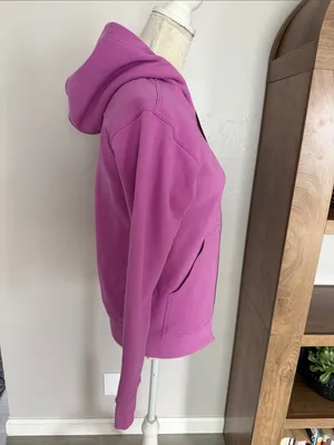 Lululemon All Yours Zip Hoodie in Magenta Glow XXS thumbnail 3