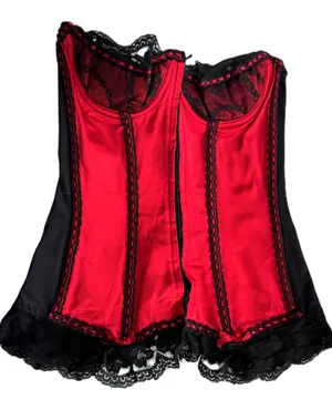 Red and Black Corset thumbnail 4