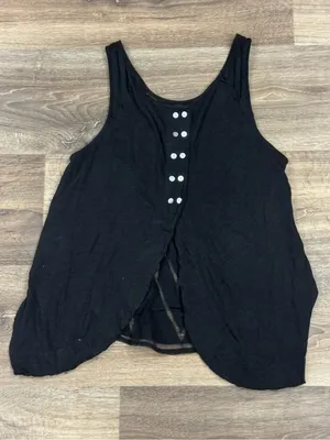Free People Ginger Semi Sheer Cami Tank Top Women’s Medium thumbnail 5