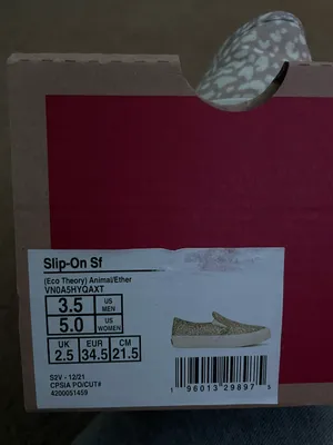 Vans animal print shoes thumbnail 5