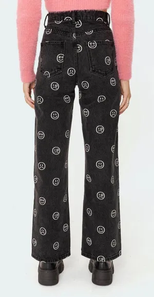 Edikted Moody Wide Leg Jeans thumbnail 2