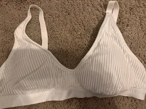 Aerie White Bra thumbnail 1
